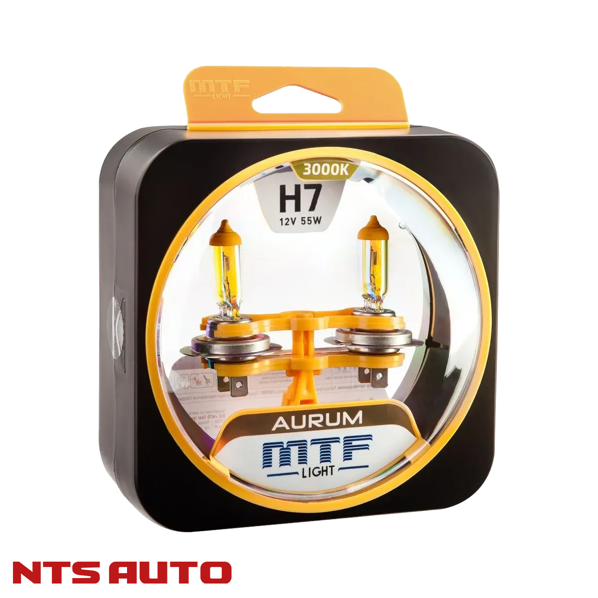 Автолампа MTF  H7 55W 12V  AURUM 
