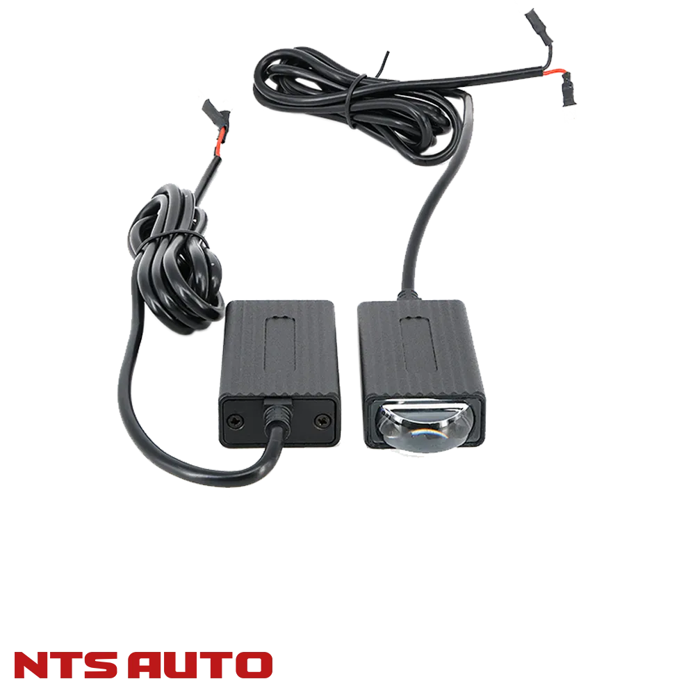 Фара для универсальной установки 16мм БЕЛО-ЖЕЛТАЯ