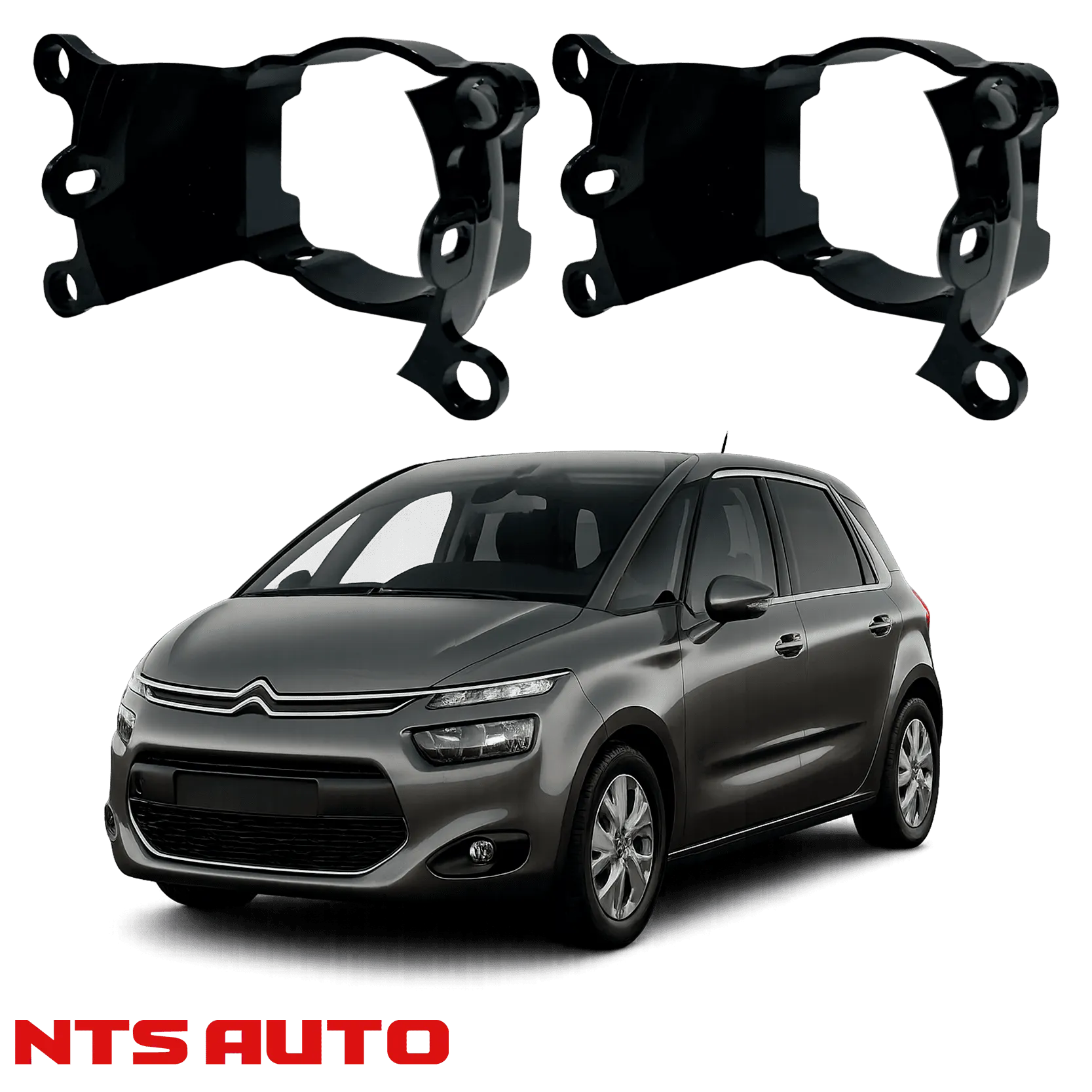 Крепления для противотуманных фар на Citroen C4 Picasso II (3D) (2014-2018)
