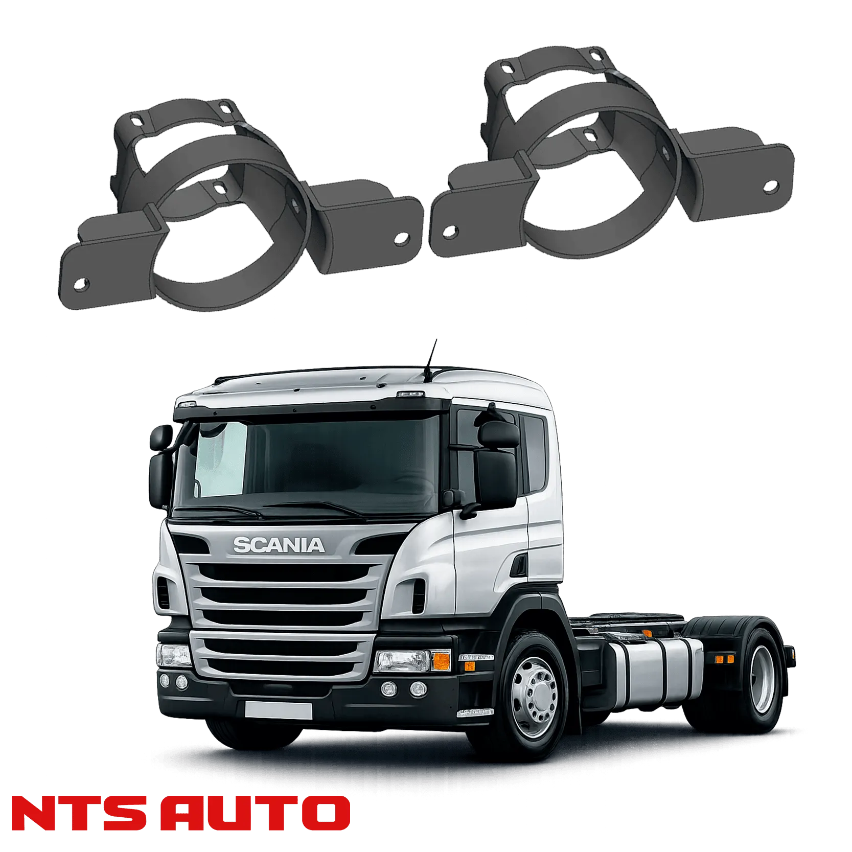 Крепления для противотуманных фар на Scania P Series (2004–2016)