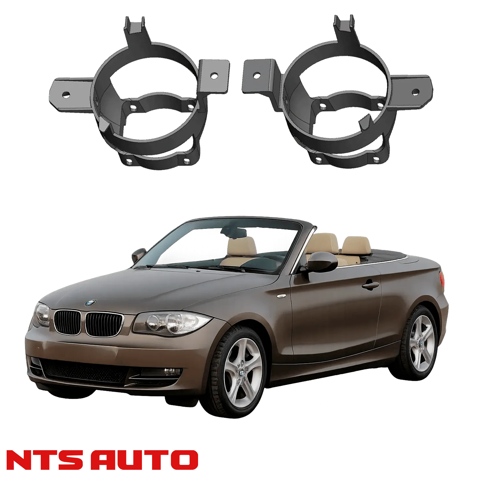 Крепления для противотуманных фар на BMW E88 (2008 – 2014)