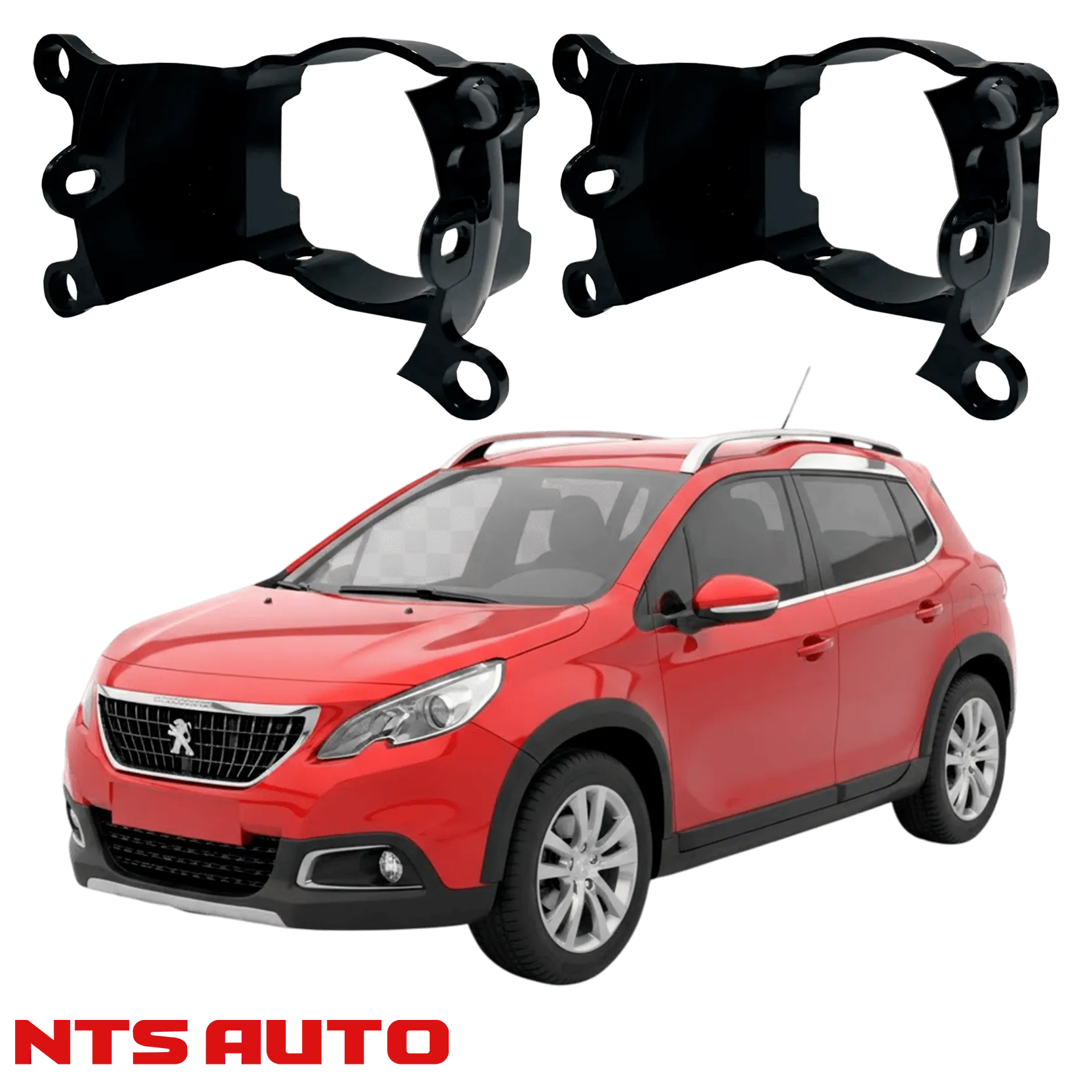 Крепления для противотуманных фар на Peugeot 2008 (2014-2019)