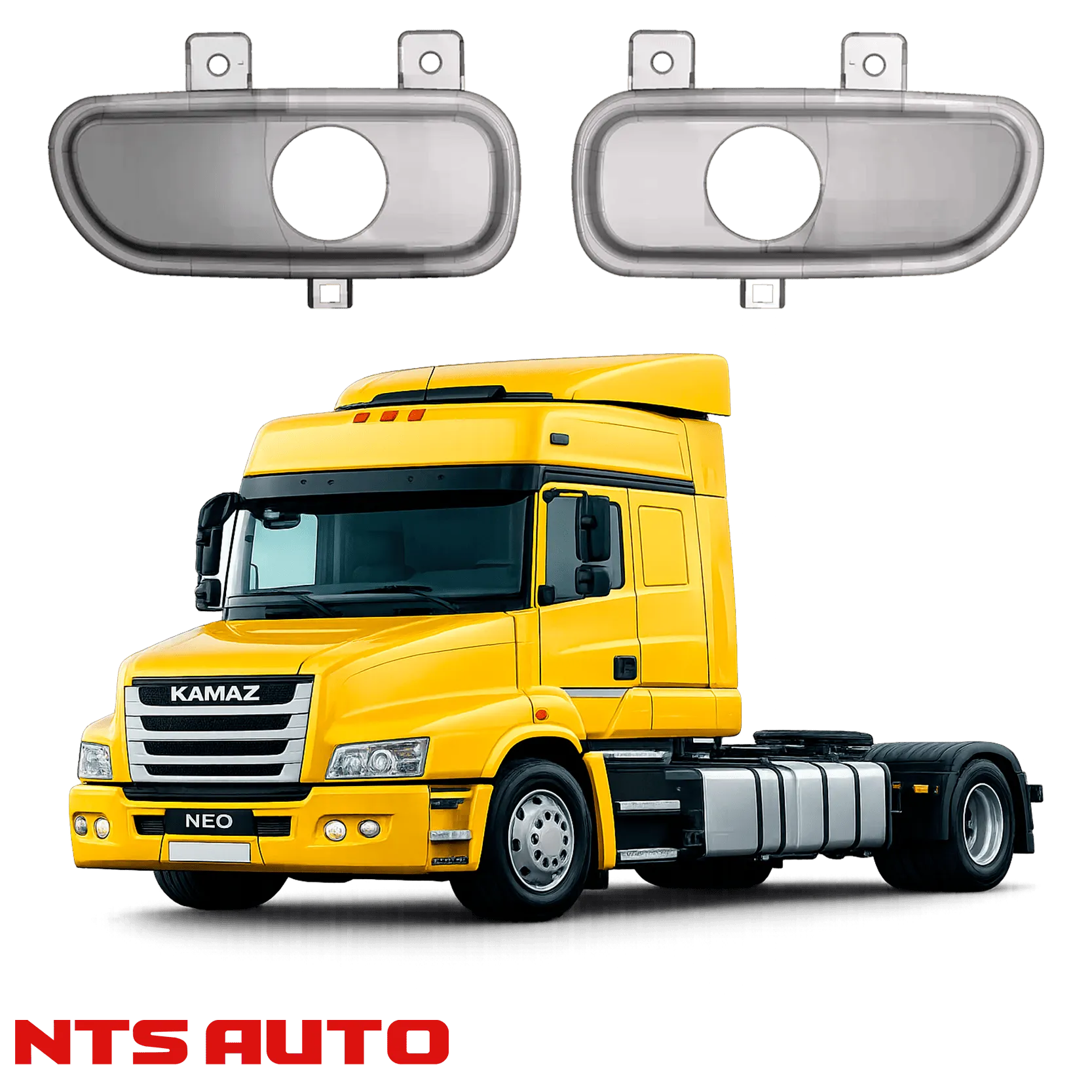 Крепления для противотуманных фар на KAMAZ NEO 65206 (2015–2021)