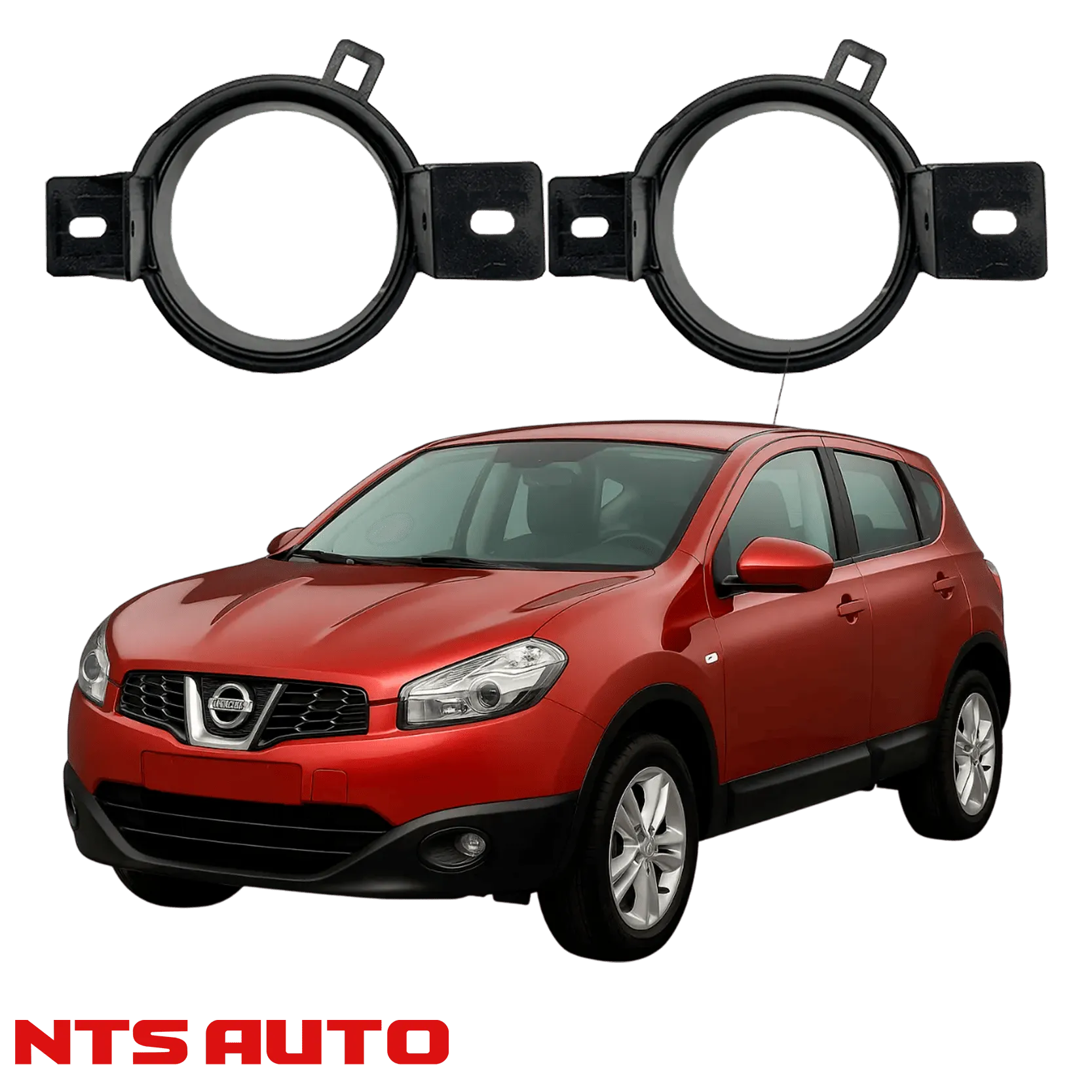 Крепления для противотуманных фар на Nissan Qashqai (2006–2013)