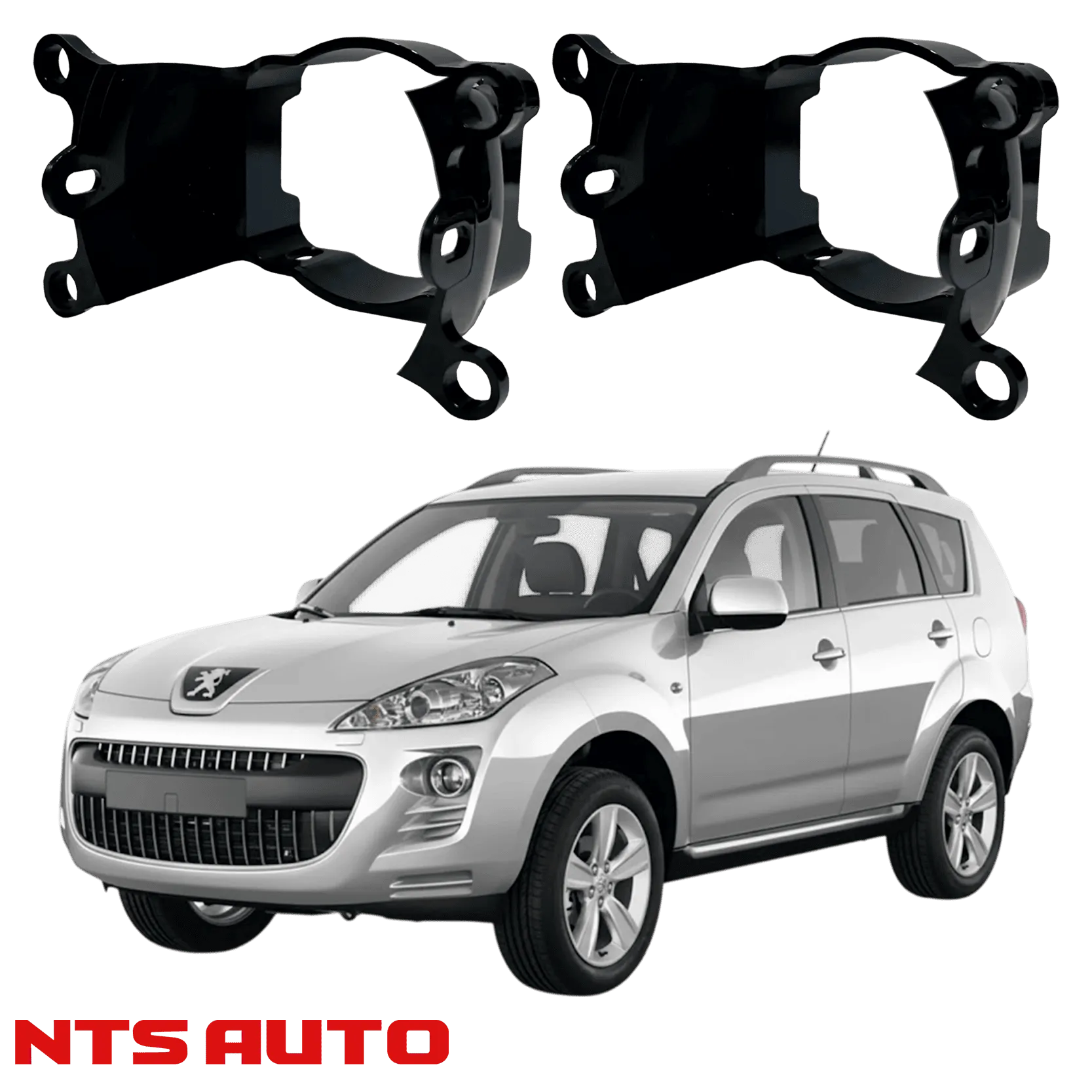 Крепления для противотуманных фар на Peugeot 4007 (2007-2014)