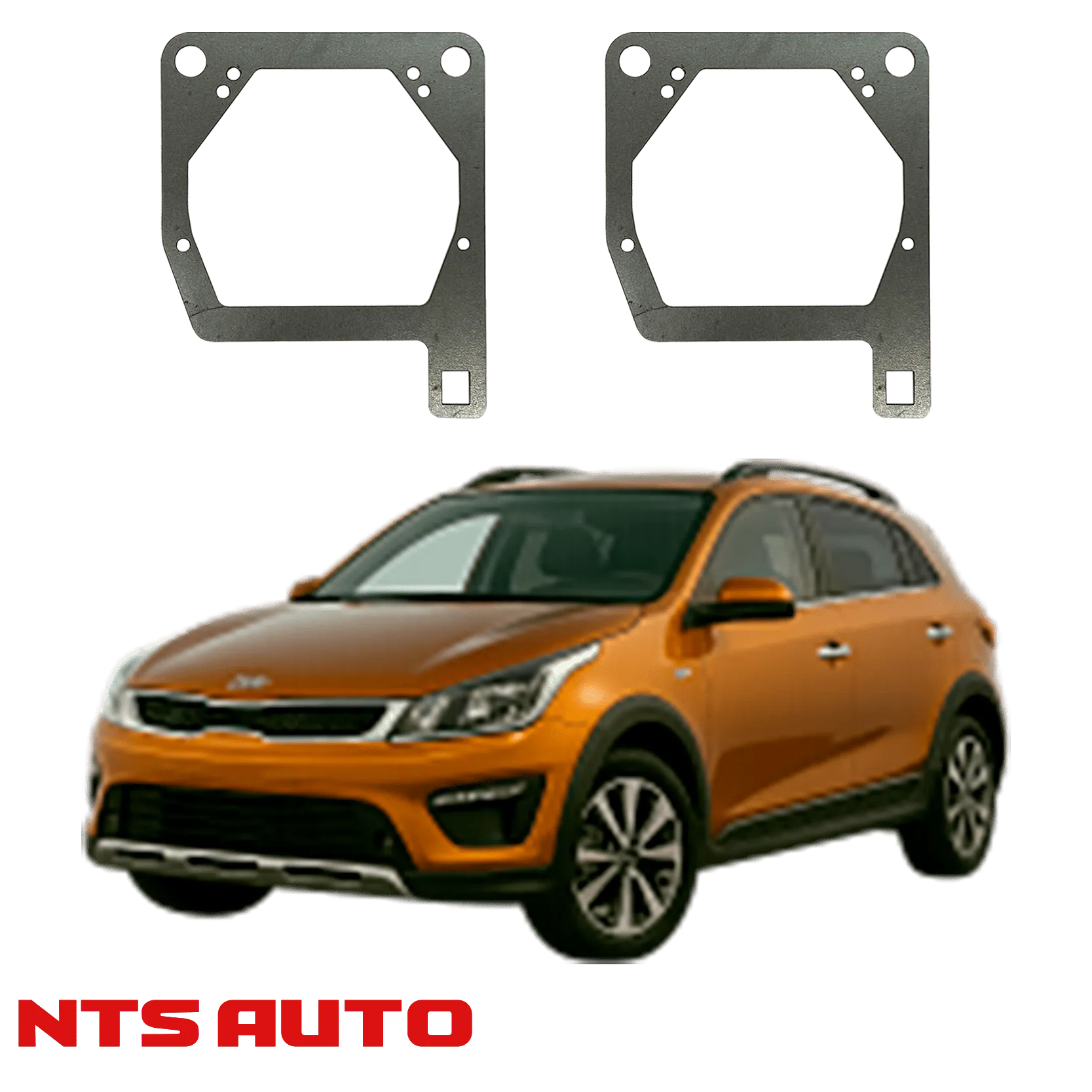 Переходные рамки для KIA Rio 4 X-Line (2020-...)